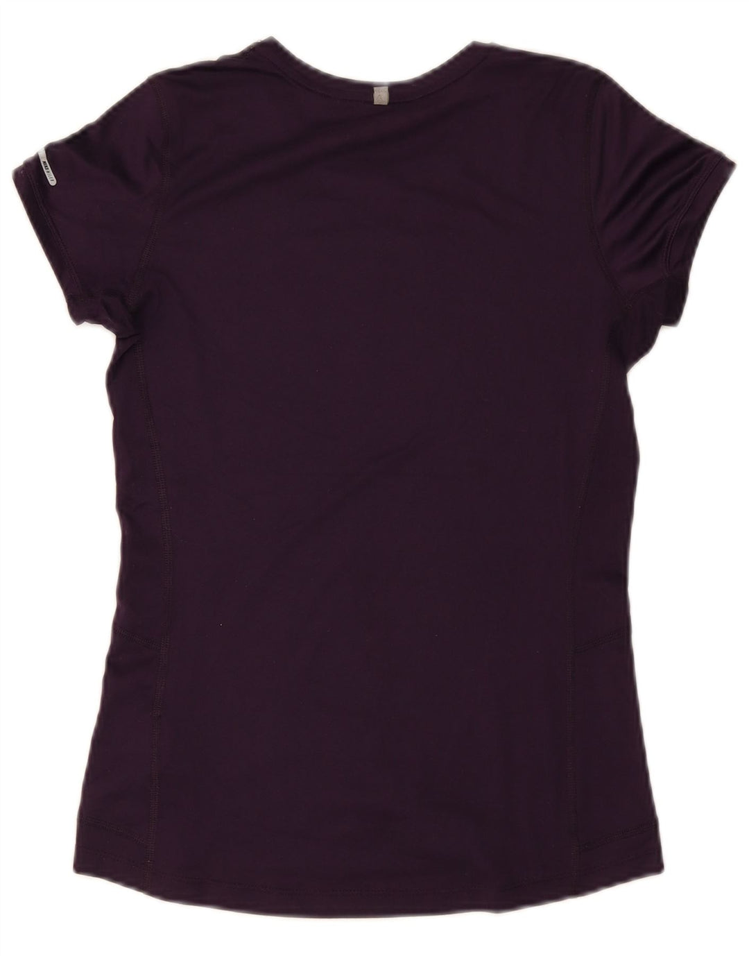 Женская футболка Nike Dri Fit Top UK 8, маленький фиолетовый полиэстер
