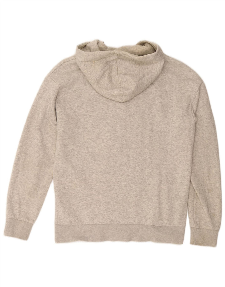 JACK & JONES Мужской свитер с капюшоном на молнии, средний серый хлопок в крапинку
