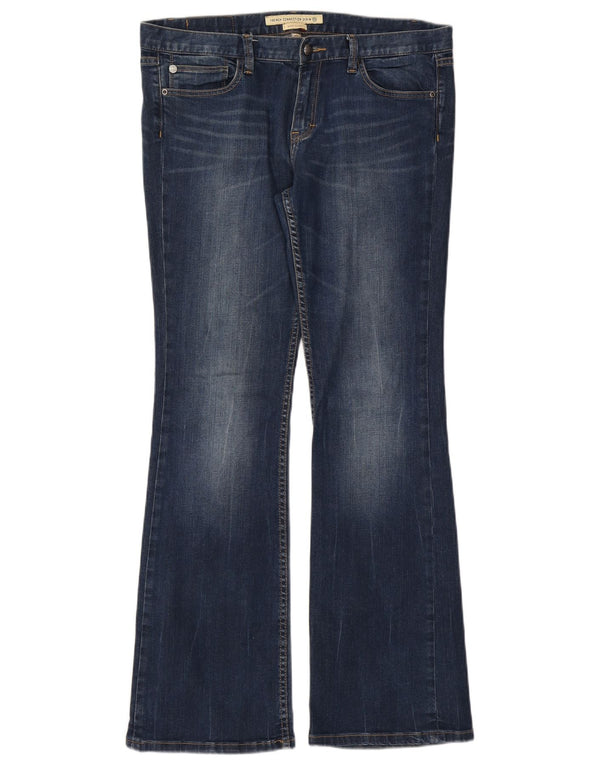 Женские расклешенные джинсы French Connection Bootcut США 16 2XL W38 L33 Синий хлопок