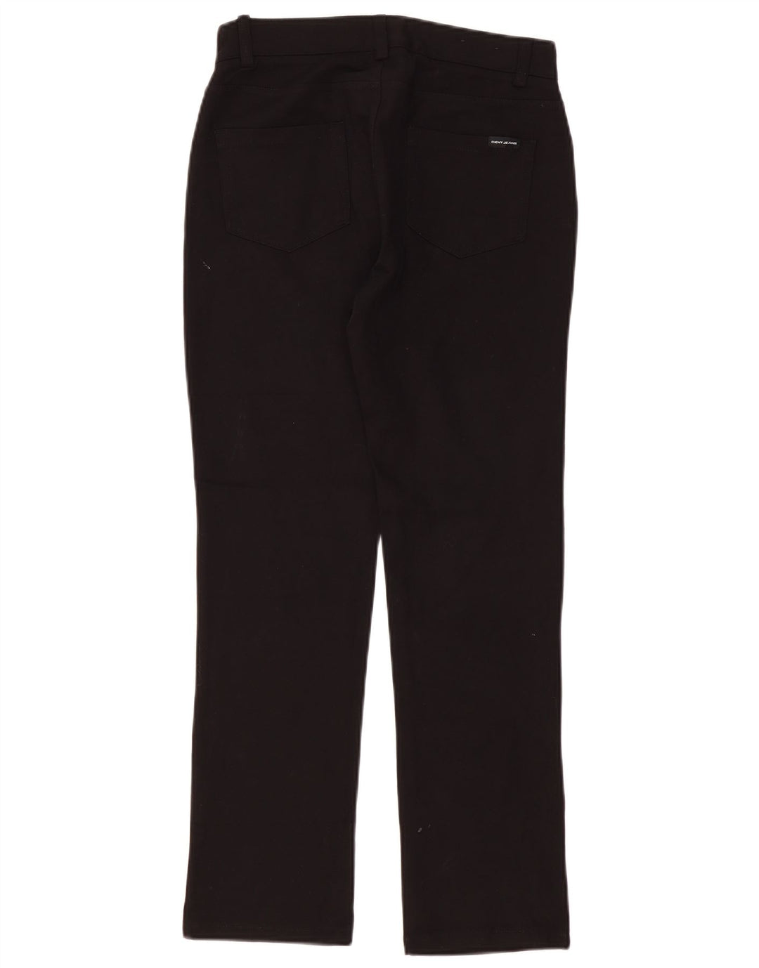 Женские прямые повседневные брюки Dkny, маленькие W27 L28, черные, вискоза