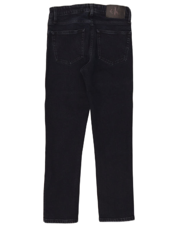 Джинсы слим для мальчиков Calvin Klein 13-14 лет W28 L26 Темно-синие