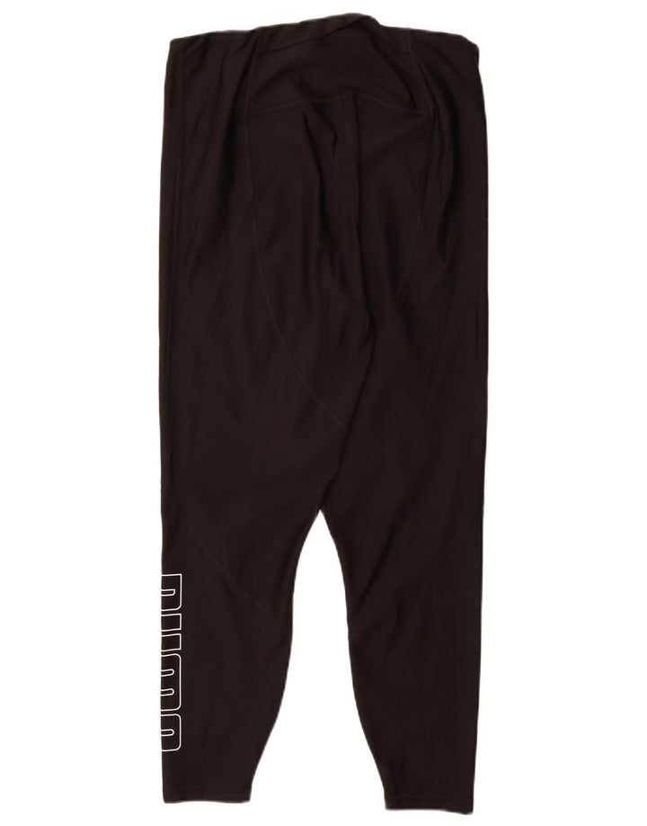 Женские леггинсы с рисунком PUMA UK 14, большие, черные