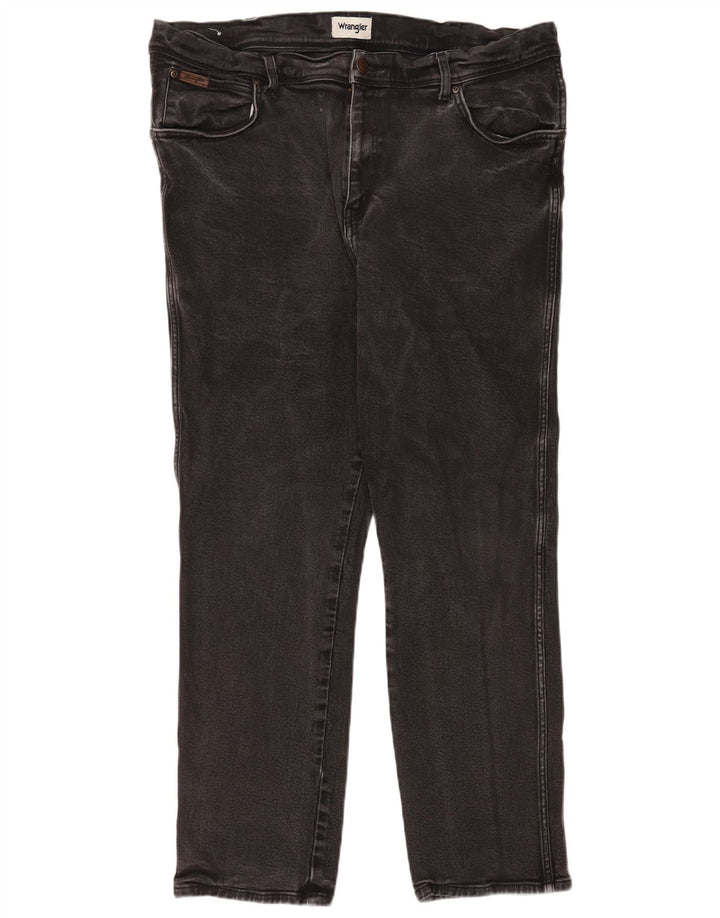 Мужские прямые джинсы Wrangler Texas W42 L32, серый хлопок