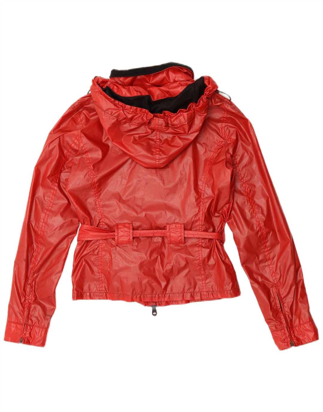 Refrigiwear Женская дождевик с капюшоном IT 38 XS Красный Полиэстер