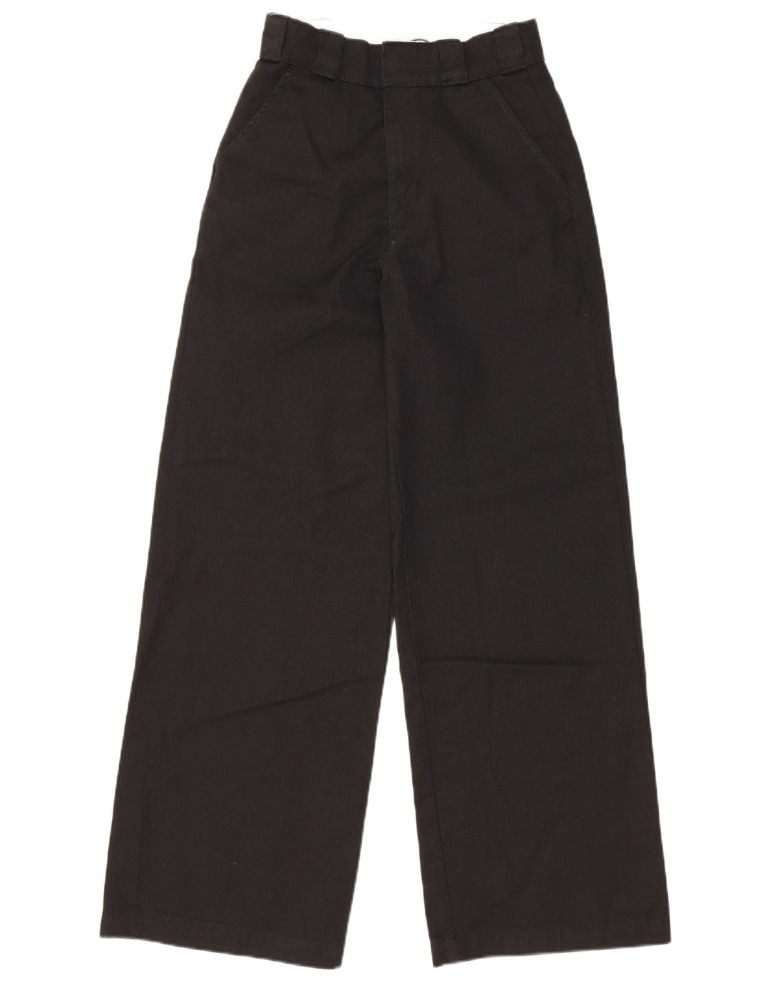 Женские широкие брюки чинос Dickies W24 L30, черный полиэстер