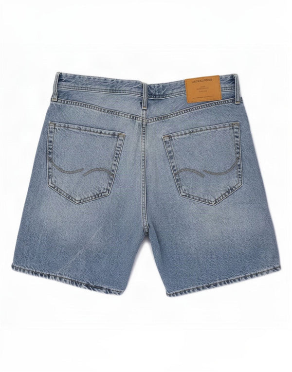 Мужские джинсовые шорты Jack & Jones Medium W32 Синие, хлопок