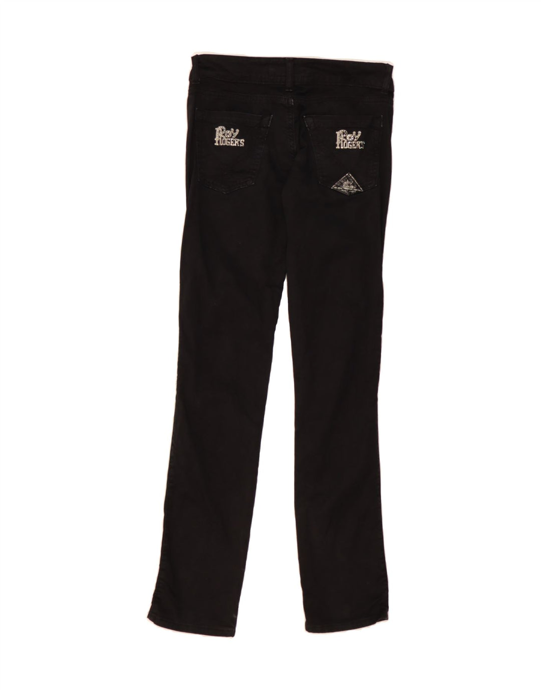 ROY ROGERS Womens Slim Jeans IT 40 Small W26 L33 Black Cotton Vintage Roy Rogers and Second-Hand Roy Rogers from Messina Hembry 