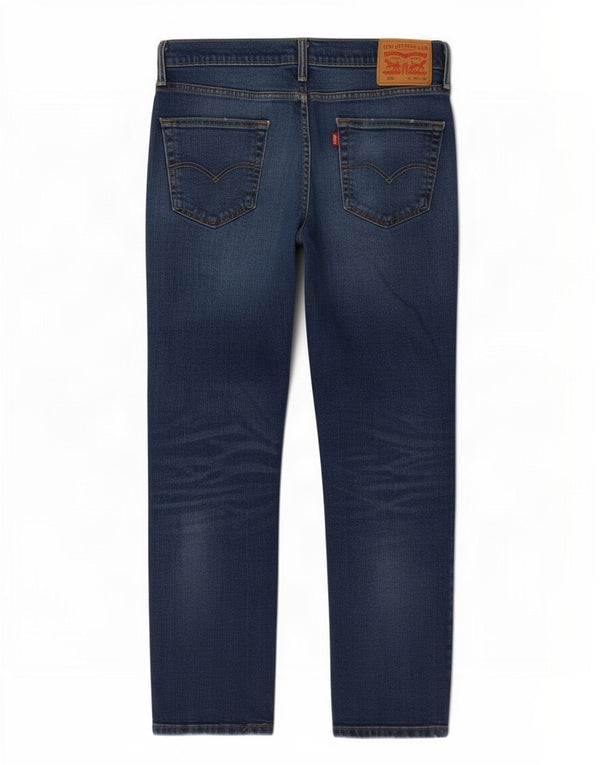 Мужские джинсы Levi's 511 Slim W34 L30 Темно-синие, хлопок
