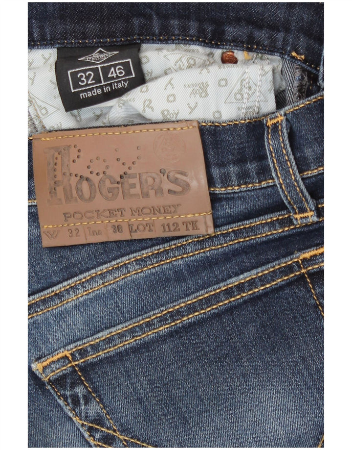 Женские джинсы Bootcut Roy Rogers IT 46, большие W32 L36, синие, хлопок