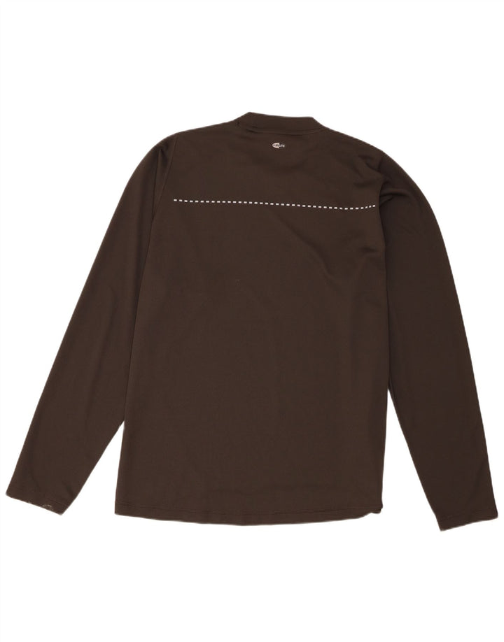 Мужской топ Adidas с длинным рукавом XL из полиэстера цвета хаки