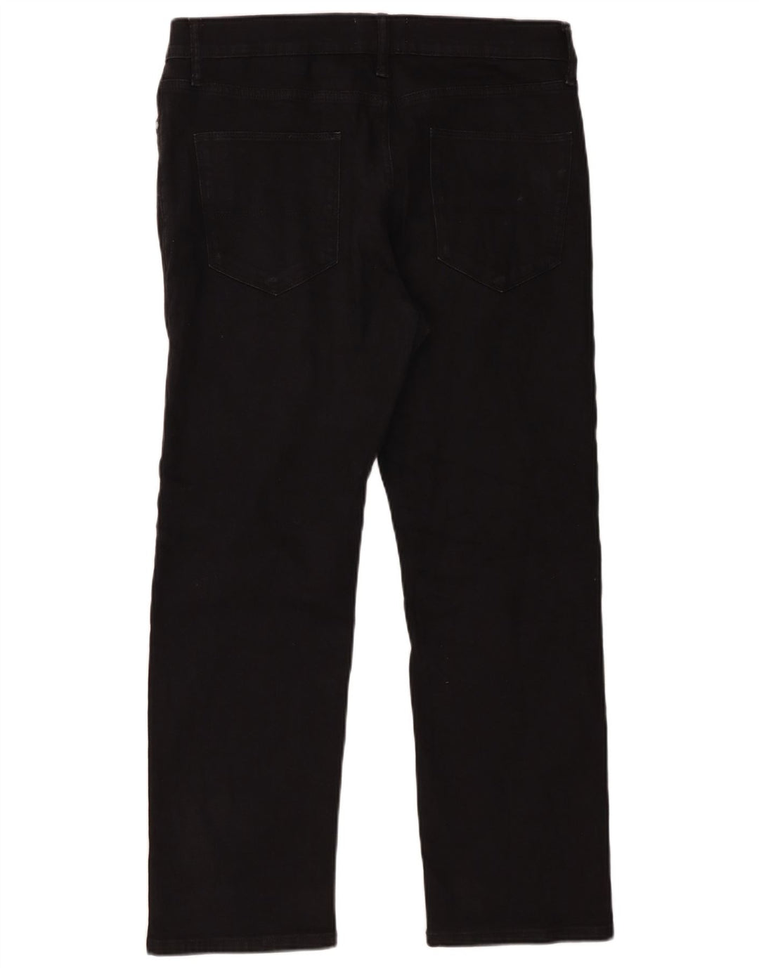 Мужские прямые джинсы Marks & Spencer W34 L29, черный хлопок