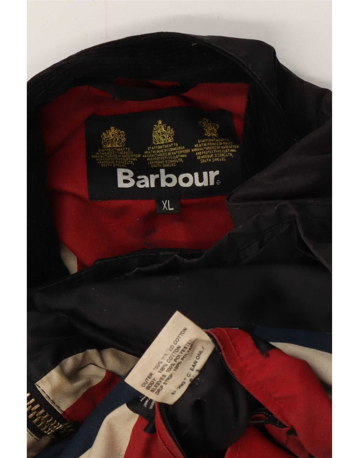 Мужская куртка Barbour из вощеного хлопка UK 42 XL, черная