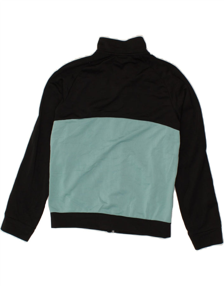 PUMA Boys Tracksuit Top Jacket 9-10 Years Medium  Black Colourblock Vintage Puma and Second-Hand Puma from Messina Hembry 