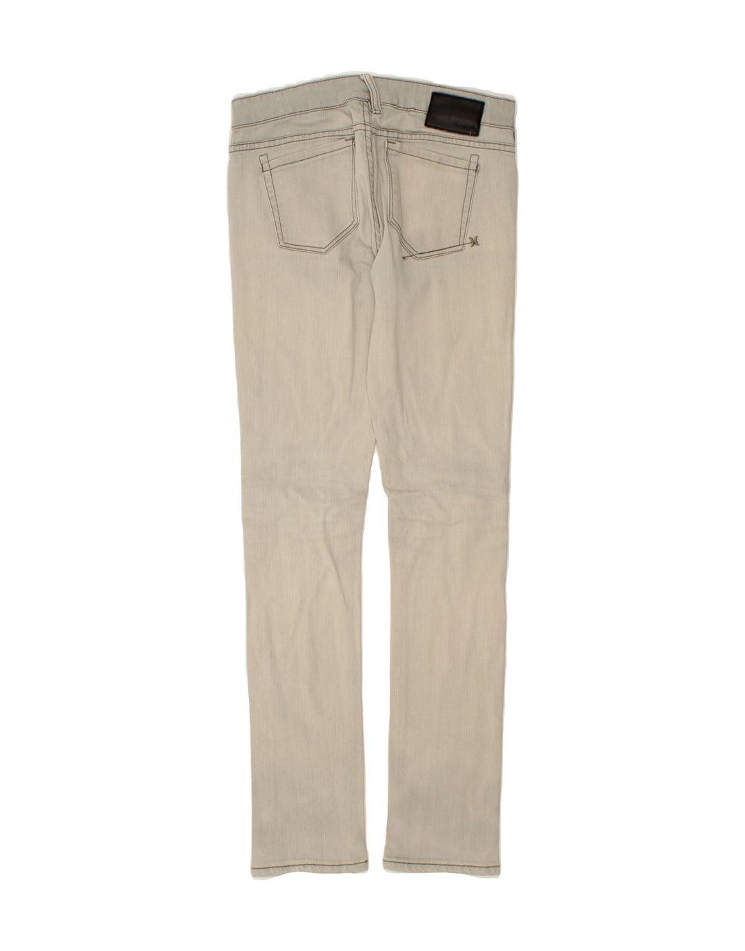 HURLEY Womens Slim Jeans W28 L32 Grey Cotton Vintage Hurley and Second-Hand Hurley from Messina Hembry 