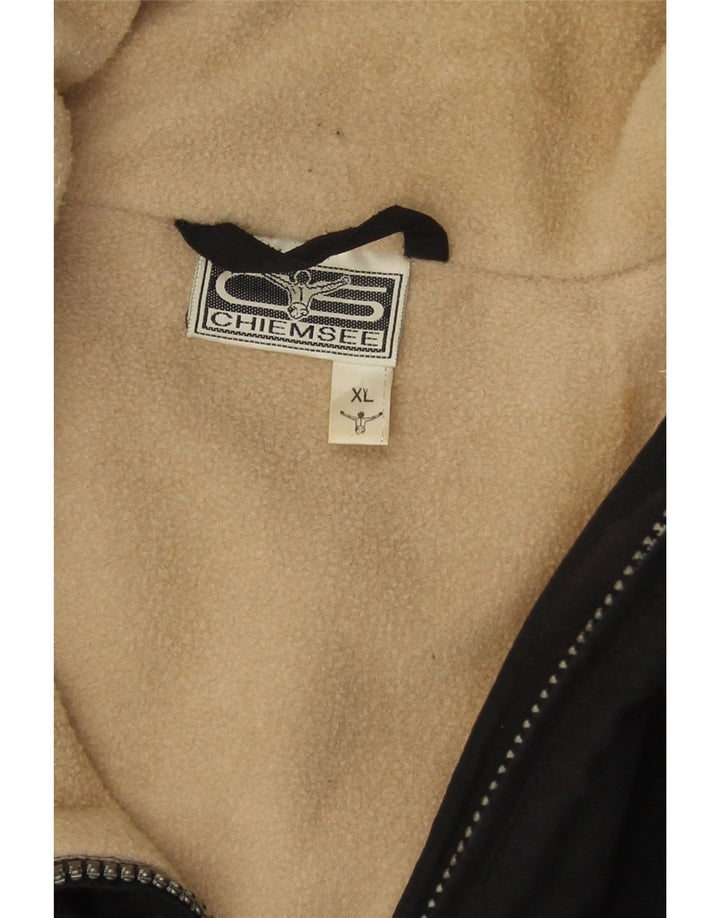 Мужская ветровка большого размера Chiemsee UK 42 XL, черный полиэстер