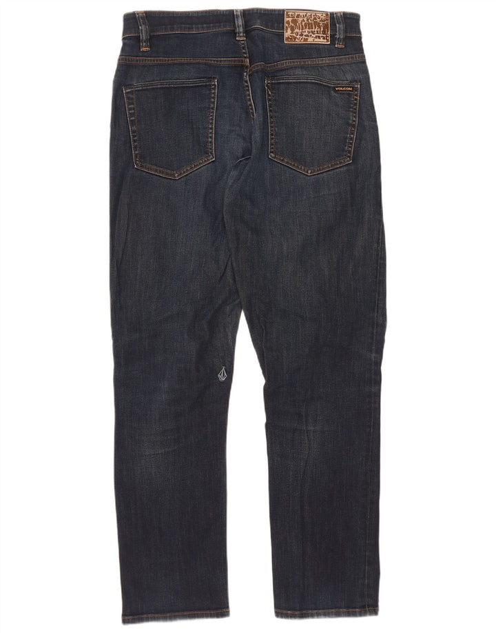 Мужские прямые джинсы Volcom Solver W30 L30 темно-синие