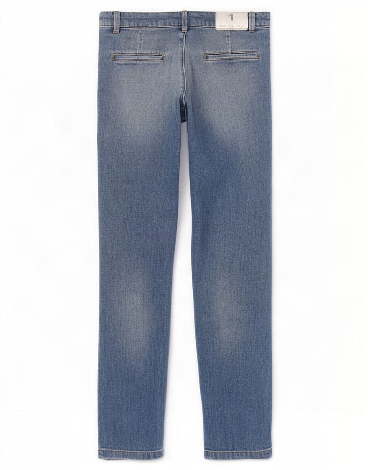 Женские узкие джинсы Trussardi W26 L31, синий полиэстер