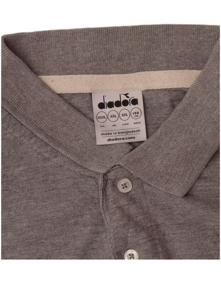 Рубашка Поло Мужская Diadora 2XL Серая