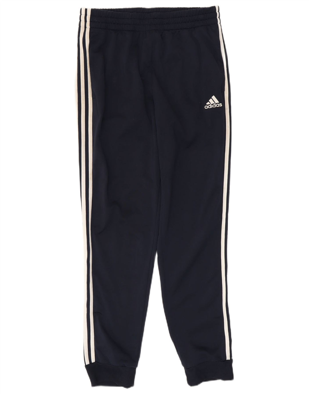 Мужские спортивные брюки Adidas Joggers среднего размера, темно-синие, полиэстер