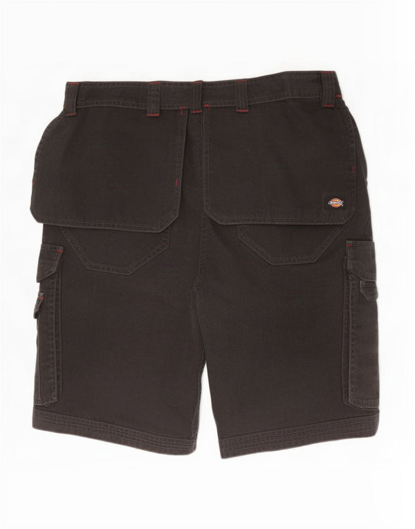 Мужские шорты-карго Dickies W34, большие черные из полиэстера