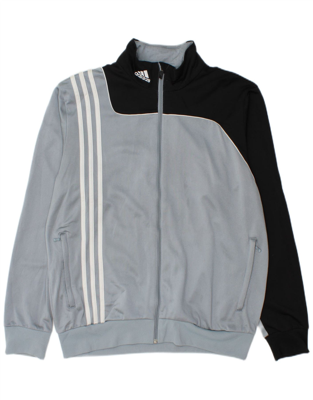 Мужской спортивный костюм Adidas Top Jacket UK 40/42 Средне-серый полиэстер с цветными блоками