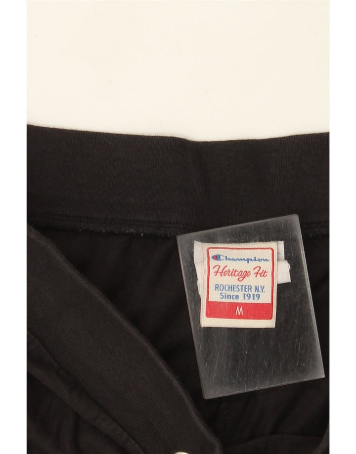 Женские спортивные шорты Champion Heritage Fit UK 12, средний размер, черный хлопок, хлопок