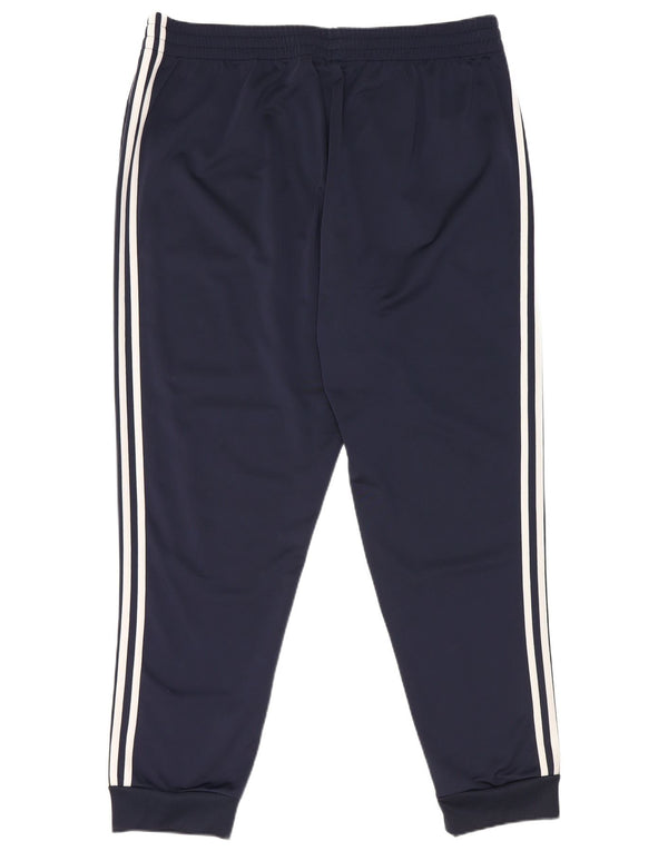 Мужские спортивные брюки Adidas Joggers 2XL темно-синие из полиэстера