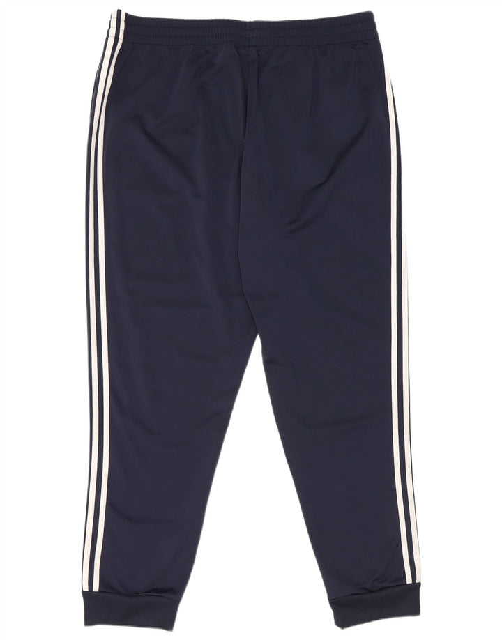 Мужские спортивные брюки Adidas Joggers 2XL темно-синие из полиэстера