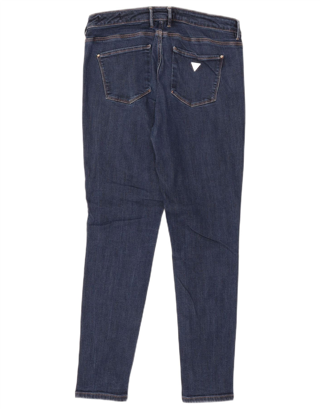 GUESS Женские джинсы скинни со средней посадкой W30 L28 Темно-синие из лиоцелла