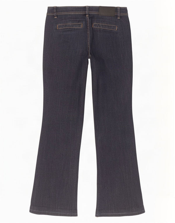 Женские расклешенные джинсы Benetton IT 42 Medium W30 L31 Темно-синие
