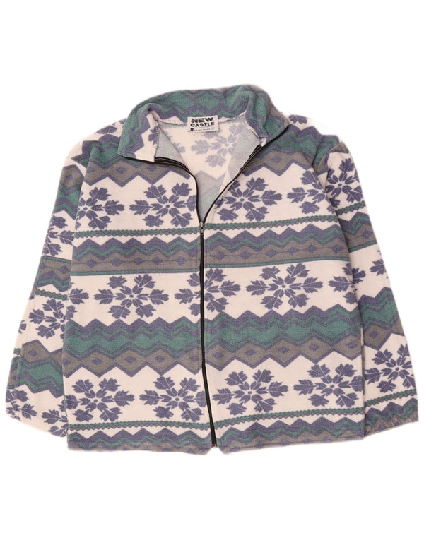 Винтажная мужская флисовая куртка UK 42 XL разноцветная Fair Isle