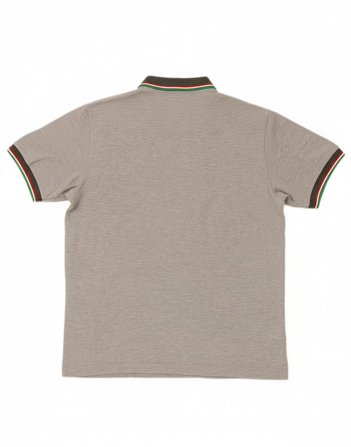 REFRIGIWEAR Mens Polo Shirt XL Grey Cotton