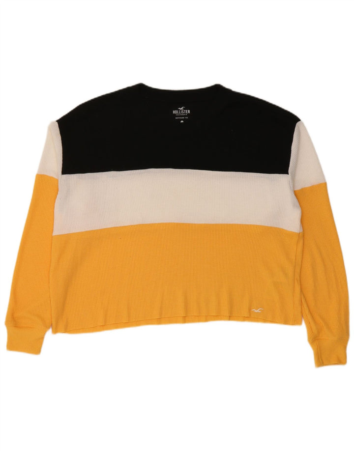 Женский джемпер с круглым вырезом HOLLISTER UK 6 XS разноцветный