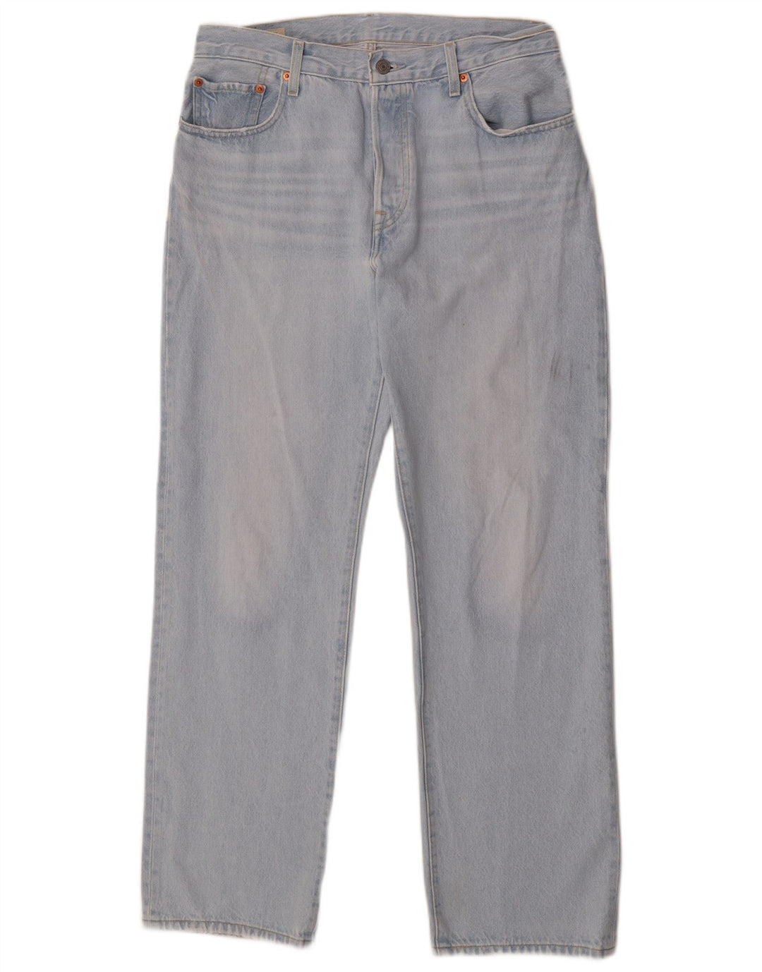 Мужские прямые джинсы Levi's 501 W29 L30 синие, хлопок