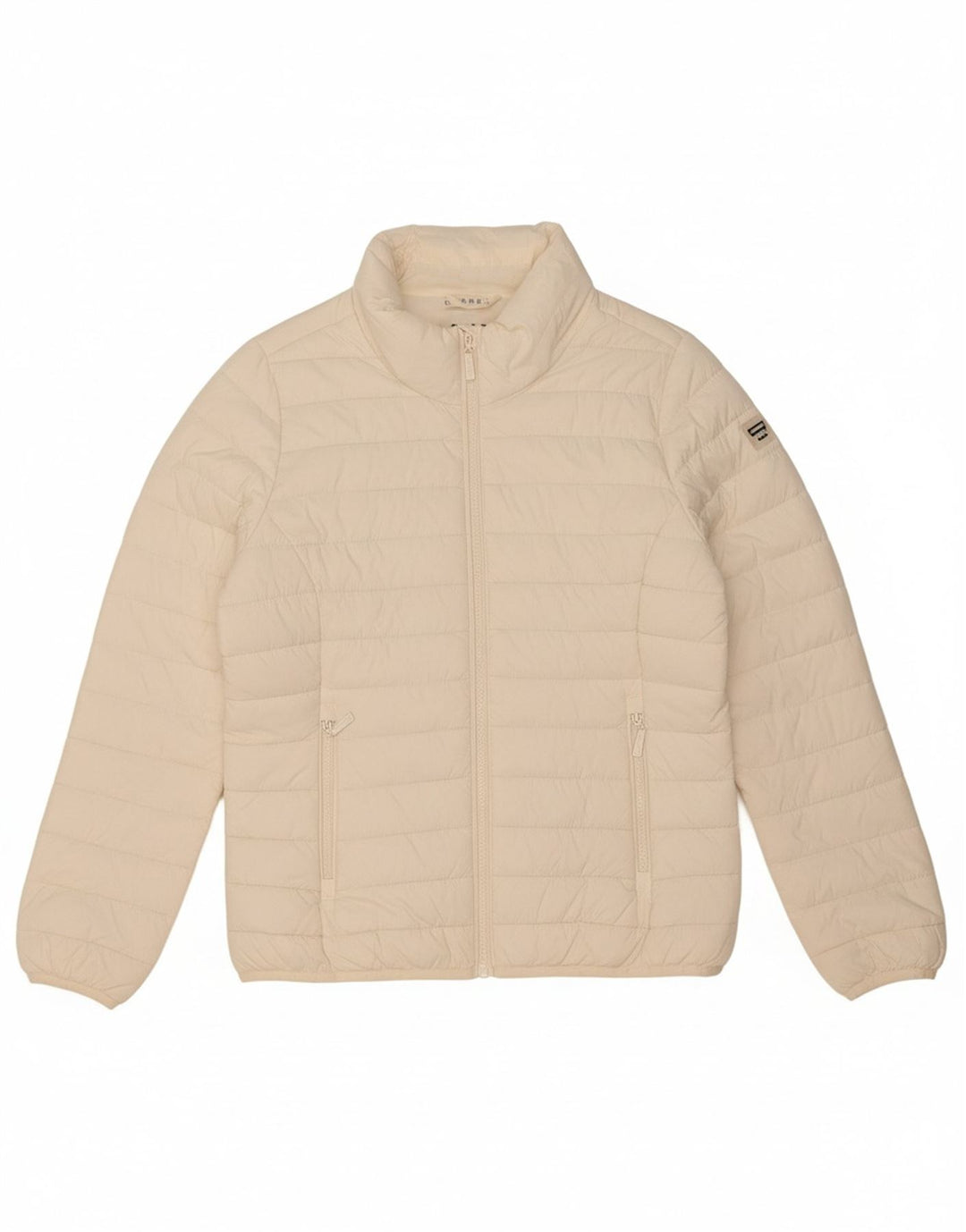 CARRERA Womens Padded Jacket UK 14 Medium White Polyamide