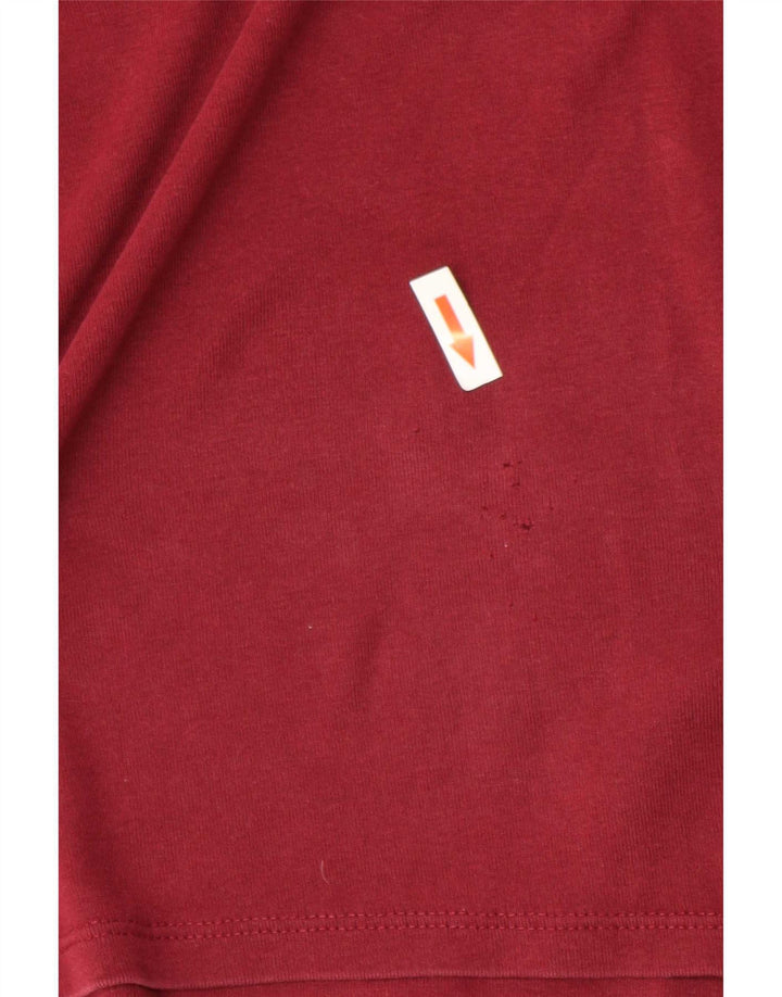 Женский топ Zara с рукавом 3/4, Великобритания, 18 XL, красный