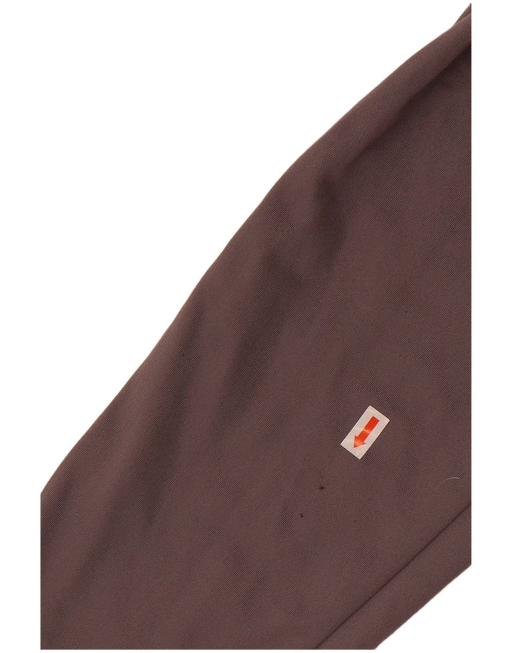 Мужские спортивные брюки Nike Dri Fit среднего серого цвета из полиэстера с цветными блоками