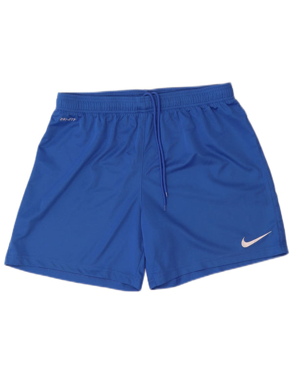 Мужские спортивные шорты Nike Dri Fit, большие синие, полиэстер