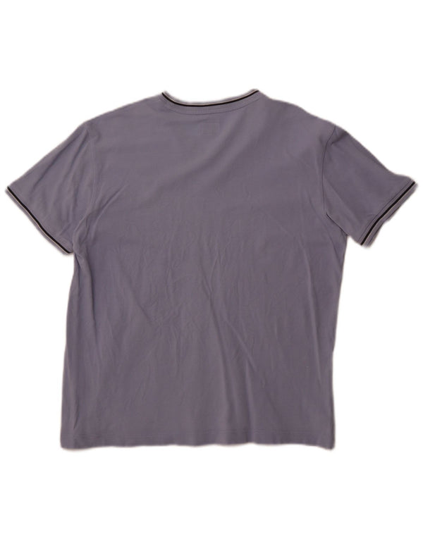 Женская футболка Calvin Klein Jeans Top UK 18 XL Фиолетовый хлопок