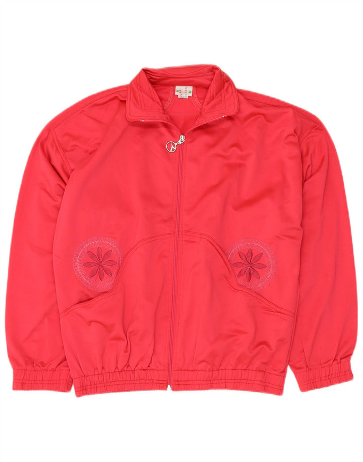 DIADORA Женский спортивный костюм Верхняя куртка IT 42 Средний красный полиэстер