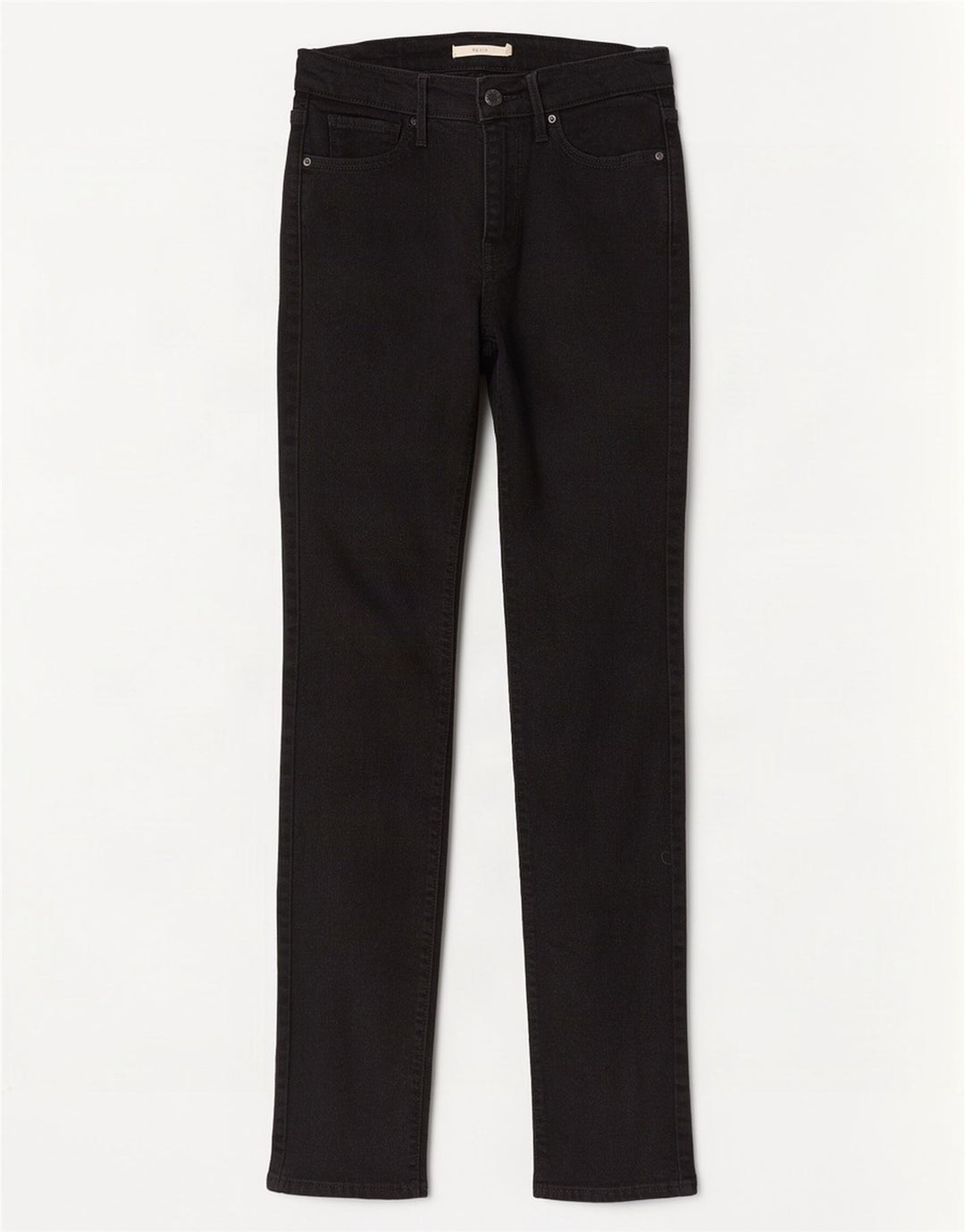 Женские узкие джинсы Levi's 712 W25 L32, черный хлопок
