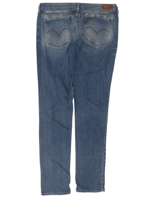 Женские джинсы скинни с низкой талией Levi's Demi Curve W31 L34, синий хлопок