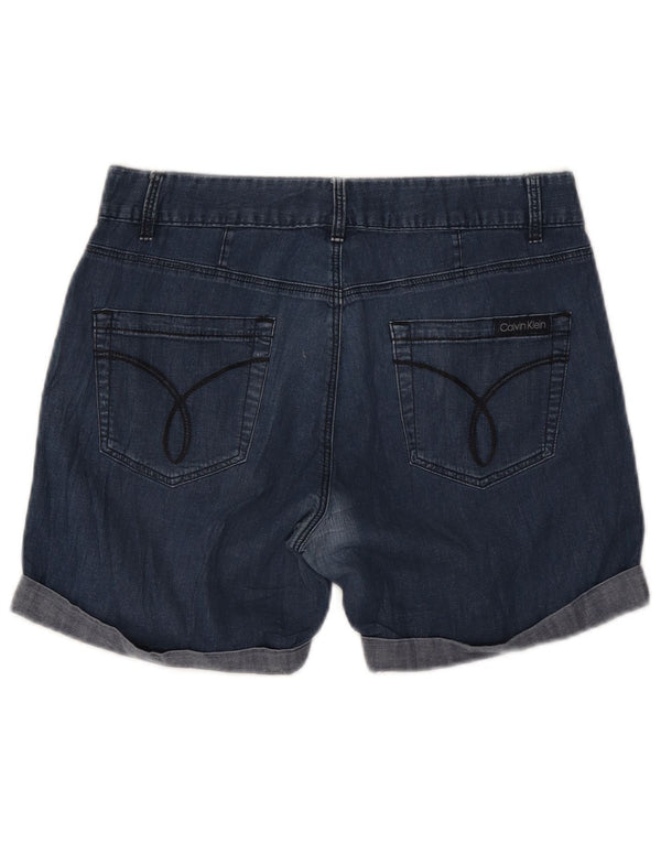 Женские джинсовые шорты Calvin Klein Jeans US 8 Medium W29 Синие хлопковые