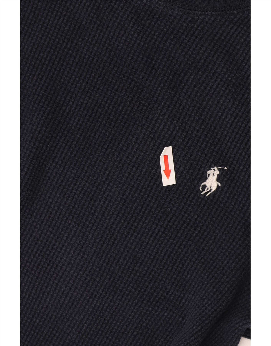 Мужской топ с длинными рукавами Polo Ralph Lauren, средний темно-синий, хлопок
