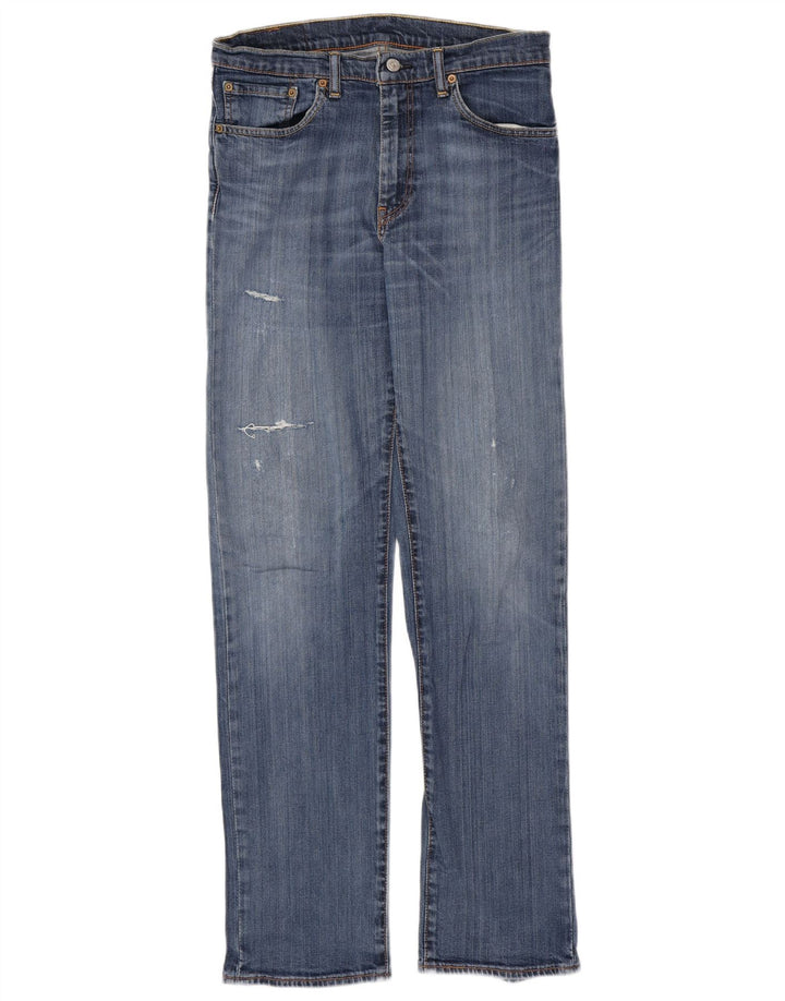 Мужские прямые джинсы LEVI'S 751 W32 L34 синие