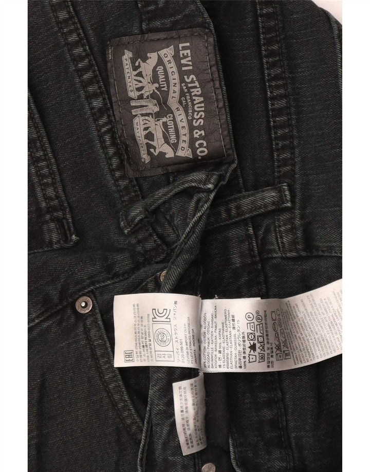 Мужские прямые джинсы Levi's W34 L30, черный хлопок