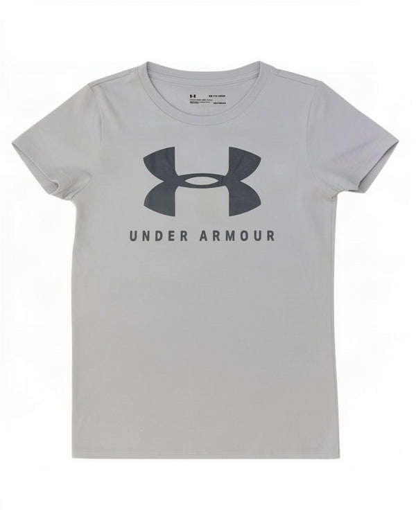 Женская футболка оверсайз с рисунком Under Armour Heat Gear Top UK 6 XS, синяя