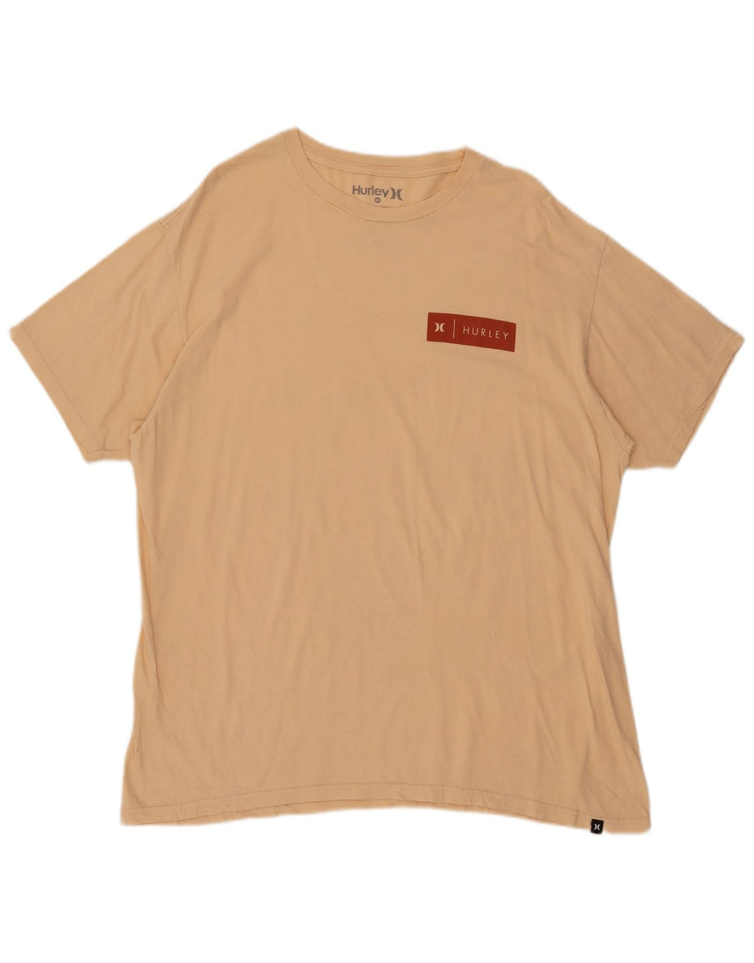 Мужская футболка Hurley Top XL Бежевый хлопок