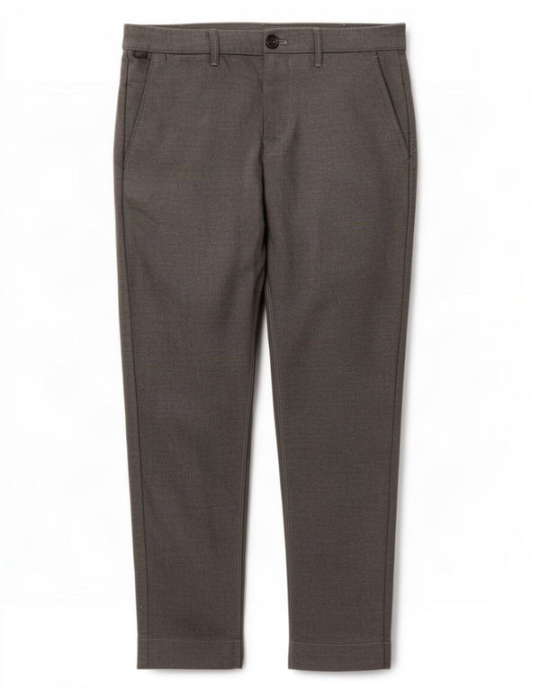 Мужские брюки-чиносы Zara EU 40 Medium W31 L28, серый полиэстер