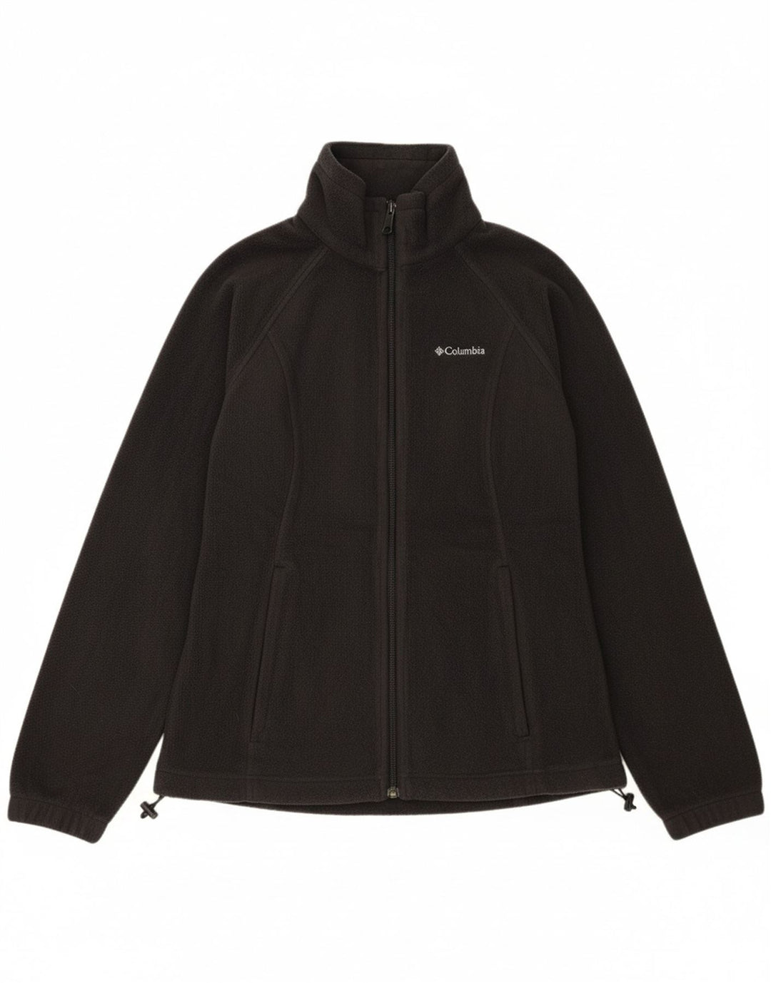 COLUMBIA Womens Fleece Jacket UK 10 Small Grey Polyester